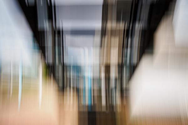 Vertikale Auflösung, abstrakte Architektur-Linien